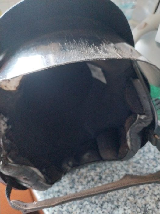 Capacete de mota impecavel