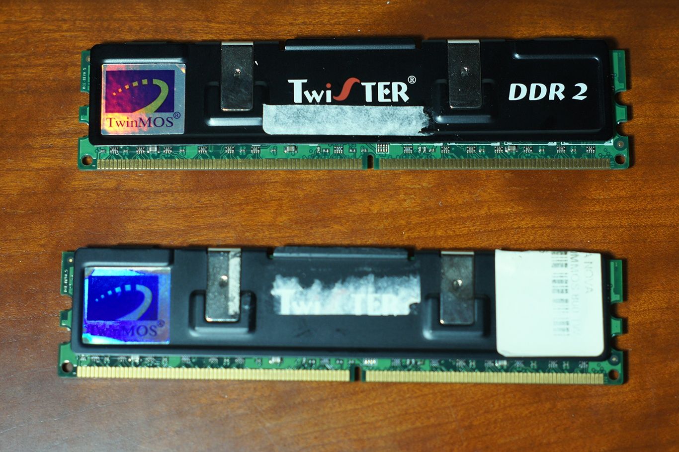 2GB DDR2 Memórias PC vintage