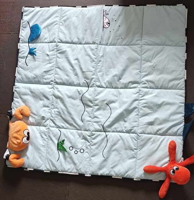 Miękka mata dla niemowlaków Ikea KLAPPA