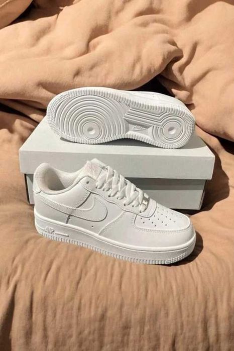 "Buty koszykówki "Nike_Air_Force_1_Low_'07_White_Roz.43