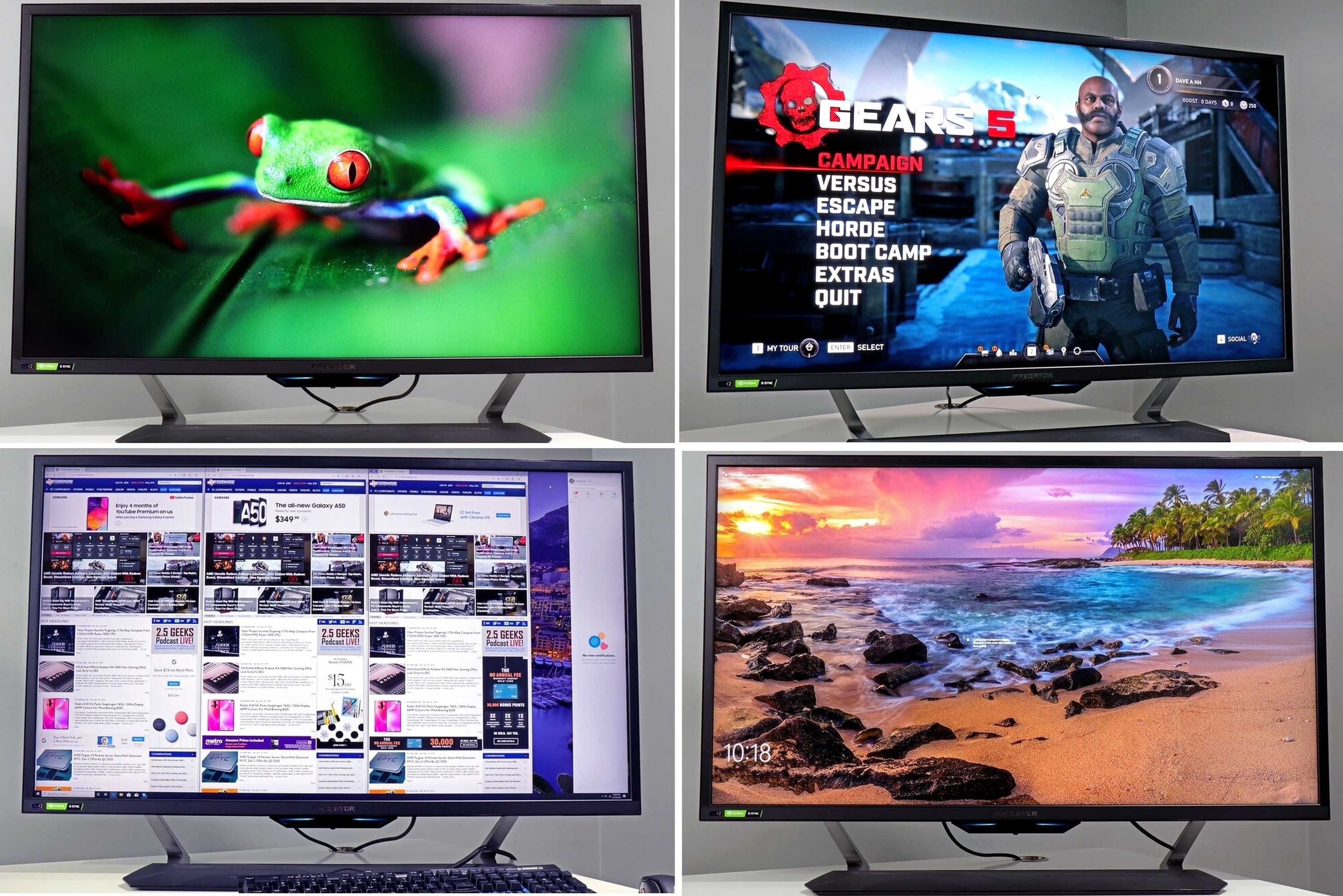 Монітор 43'' Acer PREDATOR CG7 (4K, 144hz+, G-Sync, HDR 1000)