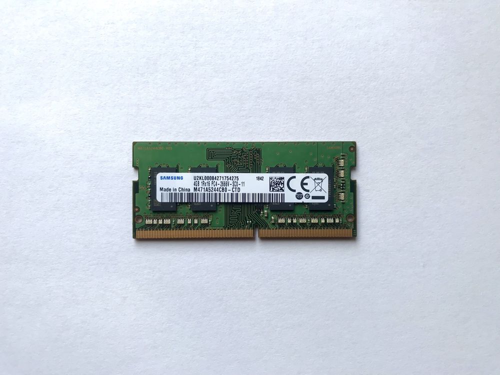 Оперативна пам’ять Samsung SODIMM DDR4 2666 MHz