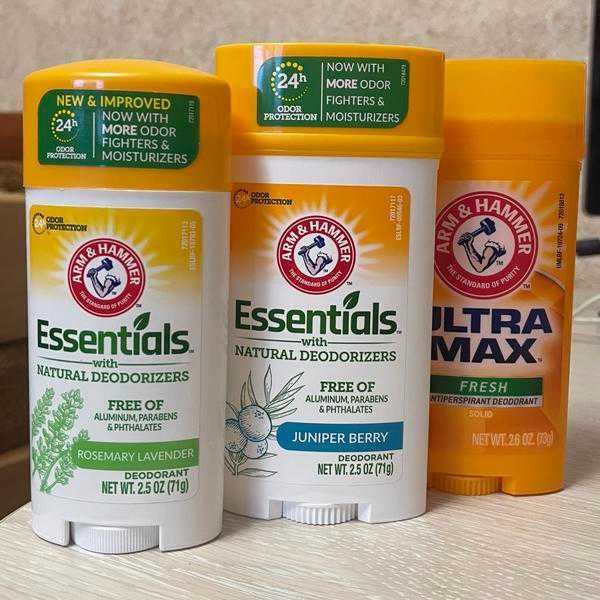 Arm & Hammer, UltraMax, Essentials твердий дезодорант-антиперспірант