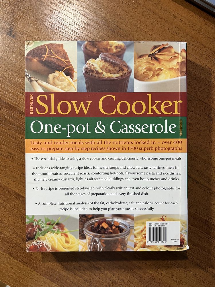 Кулінарна книга Best-Ever Slow Cooker One-Pot & Casserole Cookbook