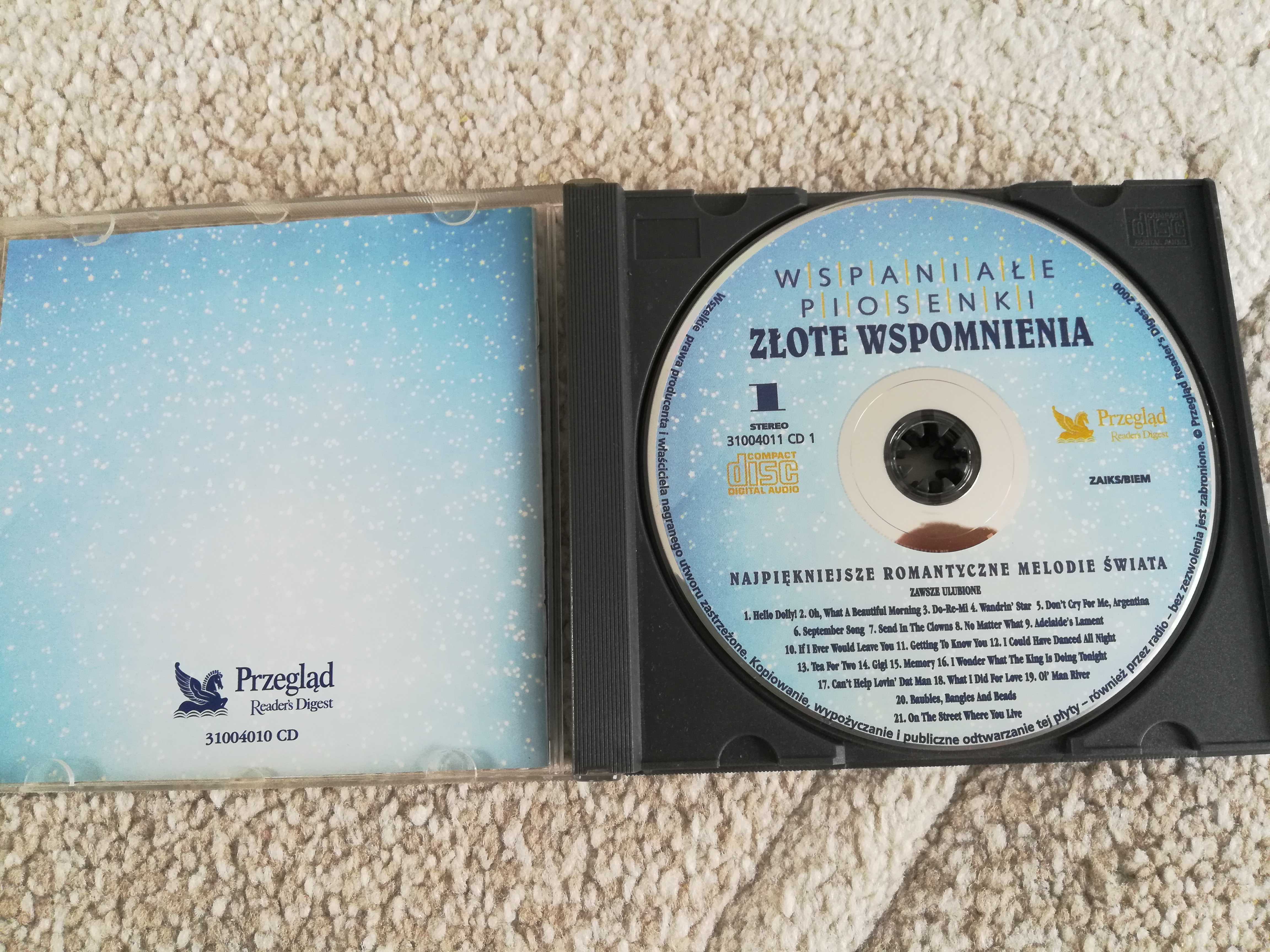 3 płyty CD Najpiękniejsze romantyczne melodie świata Reader's Digest