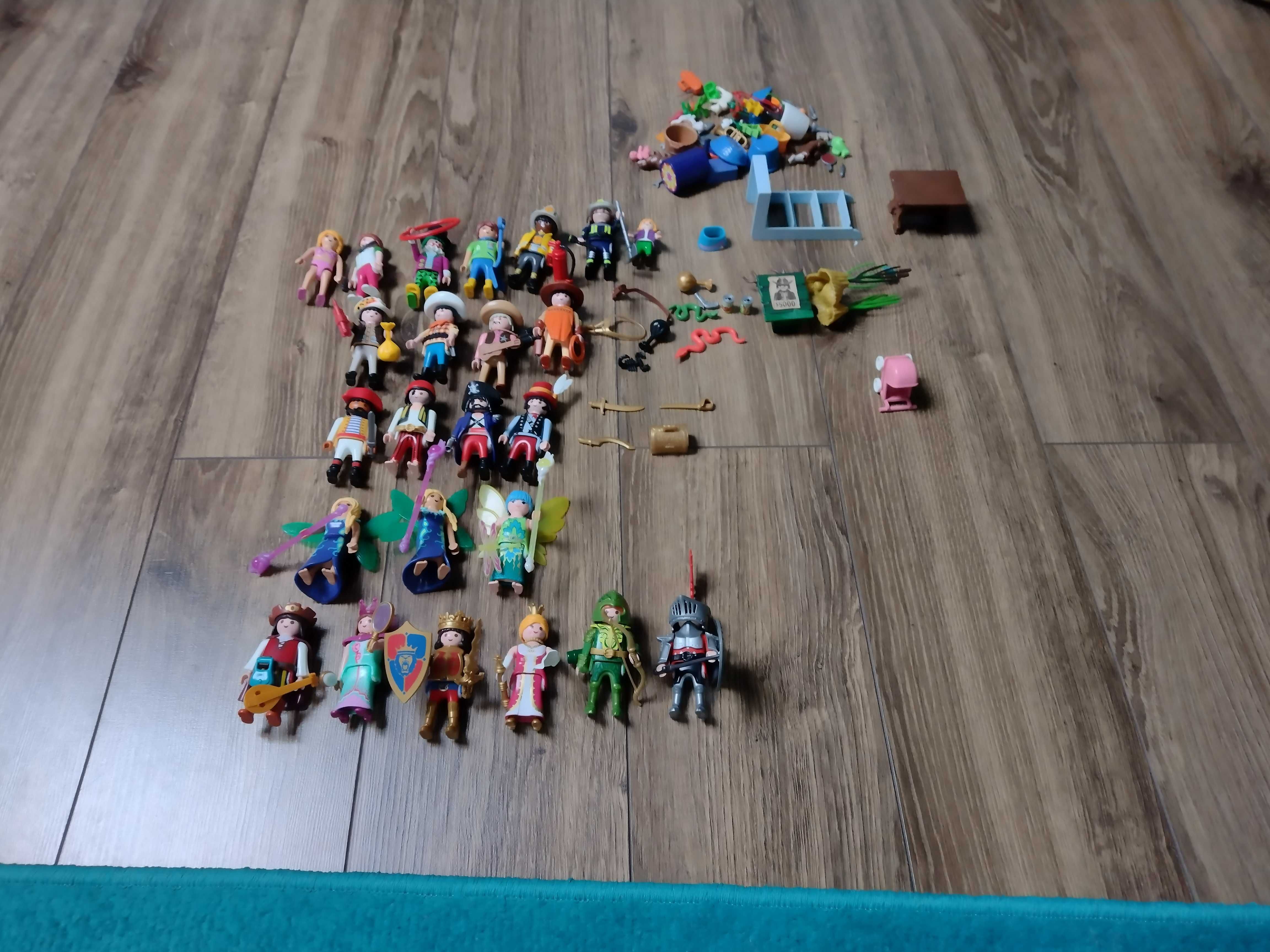 Mega zestaw Playmobil dużo figurek oraz dodatków piraci farma