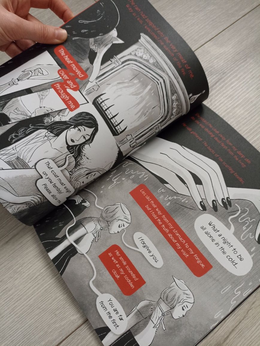 Książka Komiks "When I arrived at the castle" E.M. Carol