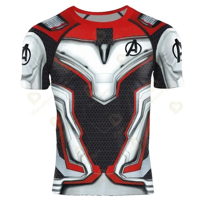 Koszulki sportowe typu spider man itd