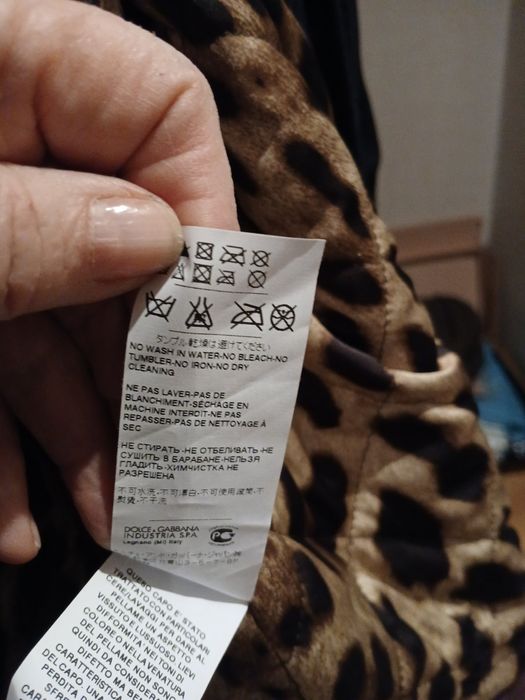 Куртка жіноча dolce gabbana натуральна шкіра та хутро