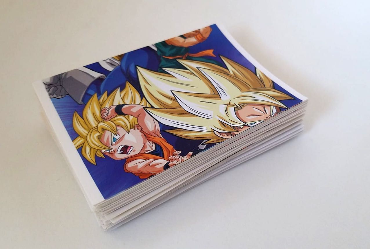 Cromos Caderneta - Dragon Ball Super - Panini