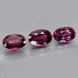 3 GRANADAS RODOLITA - 4.79 CT
