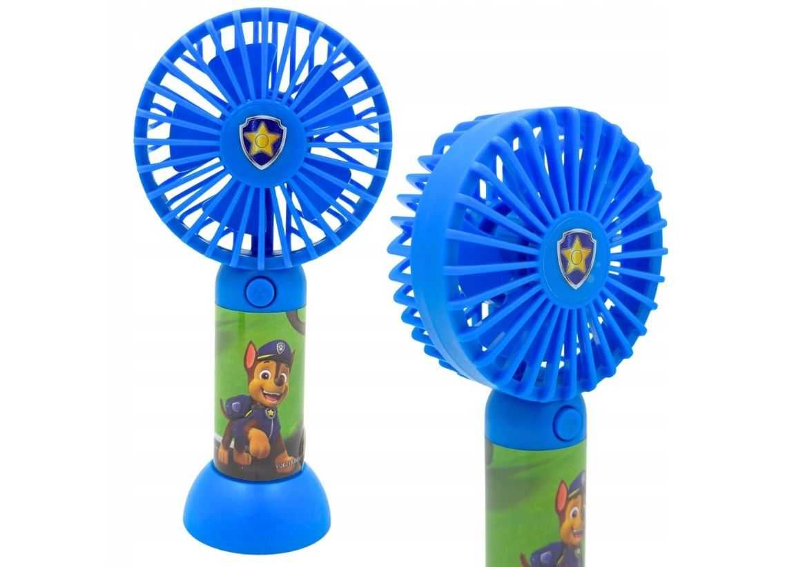 Wentylator wiatraczek dla dzieci Psi Patrol niebieski
