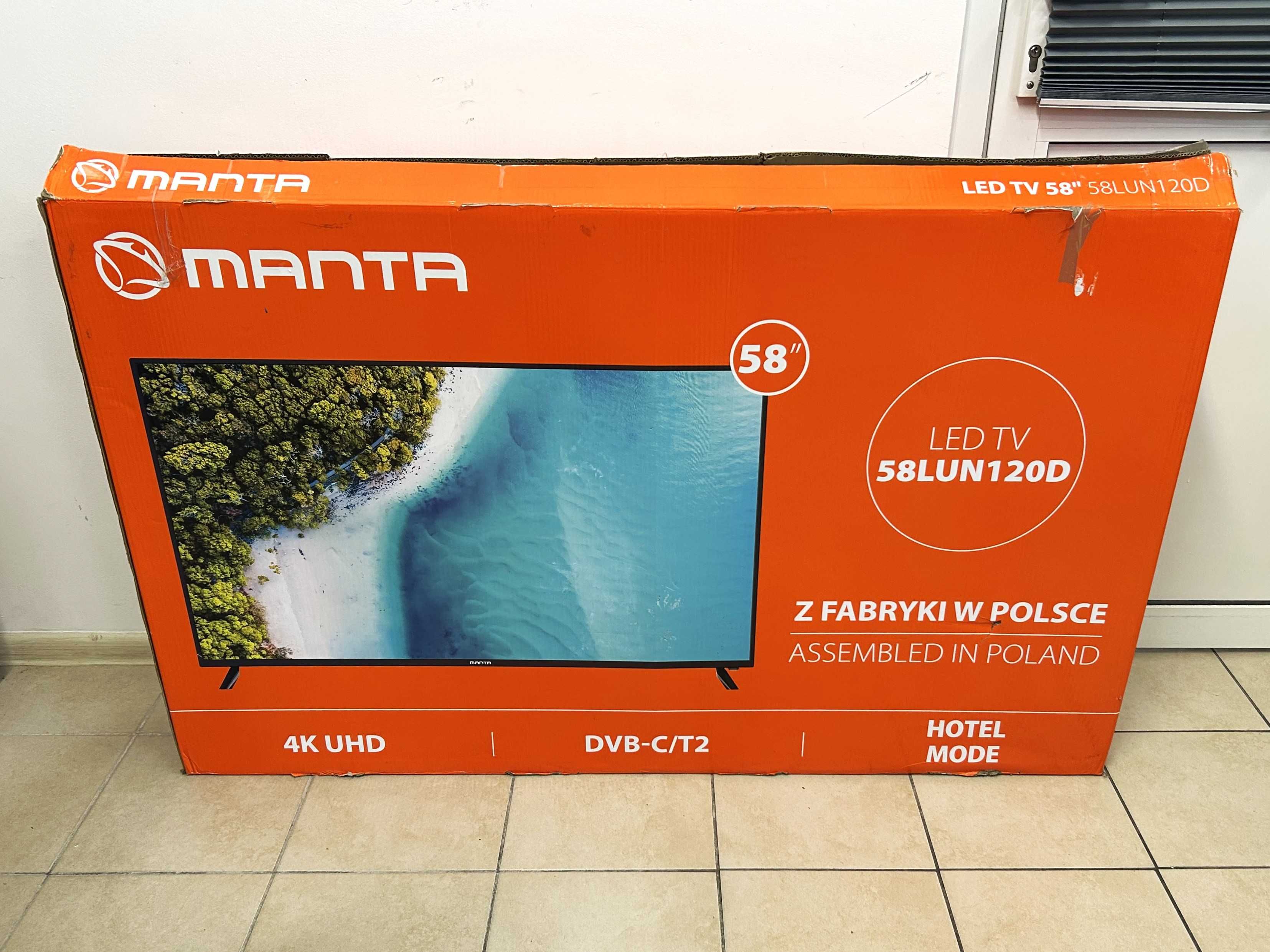 Telewizor Manta 58LUN120D 58"