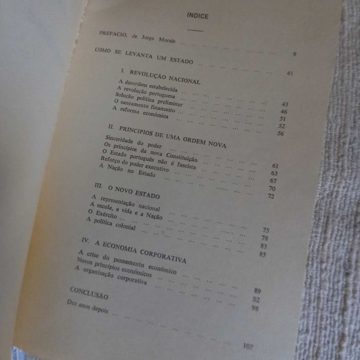 Como Se Levanta Um Estado Oliveira Salazar