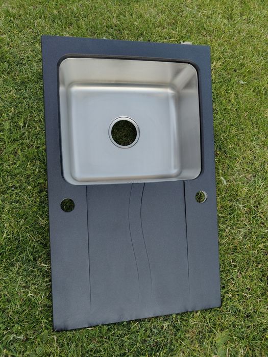 Zlewozmywak kuchenny granitowy Czarny Nowy