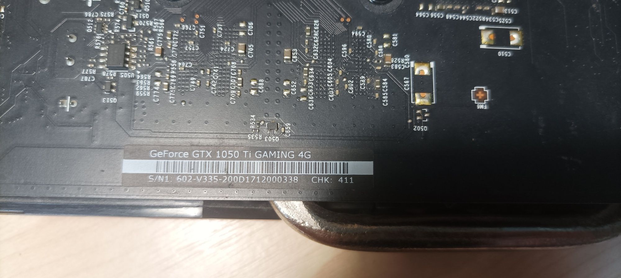 GTX 1050 TI (msi)