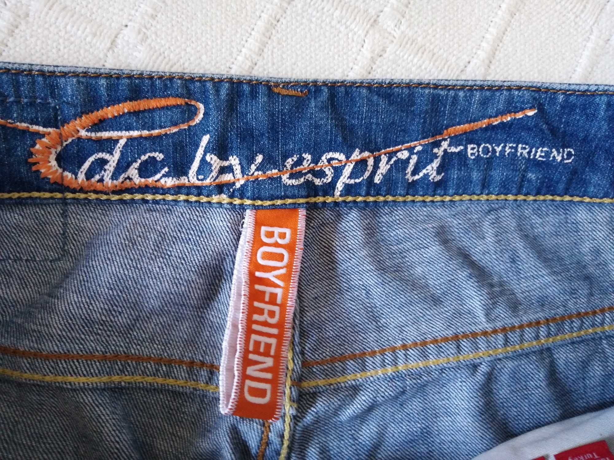 Calças Ganga Azuis ECD By Esprit Boyfriend Denim