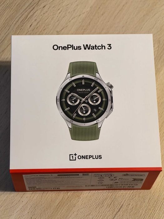 OnePlus Watch 3 NFC GPS Emerald Titanium Zielony kolekcjonerski