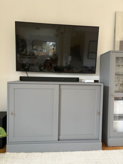 Szafka kredens ikea Havsta szary