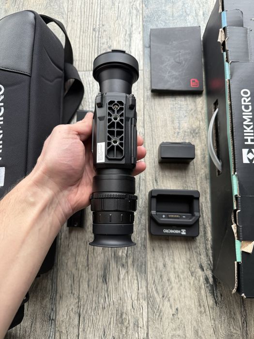 Приціл тепловізійний HikMicro THUNDER TQ50C 2.0: 640×512, 50 мм