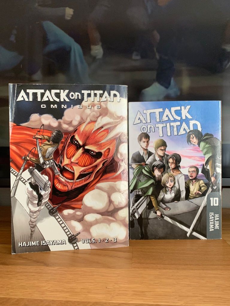 Manga Attack on titan em inglês