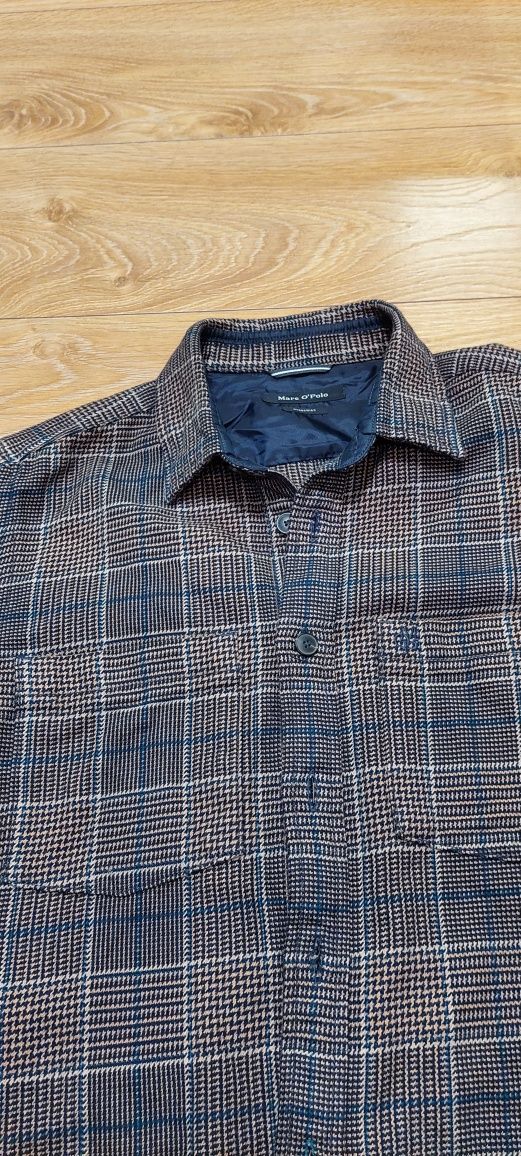 Bawełniana koszula overshirt Marc O'Polo