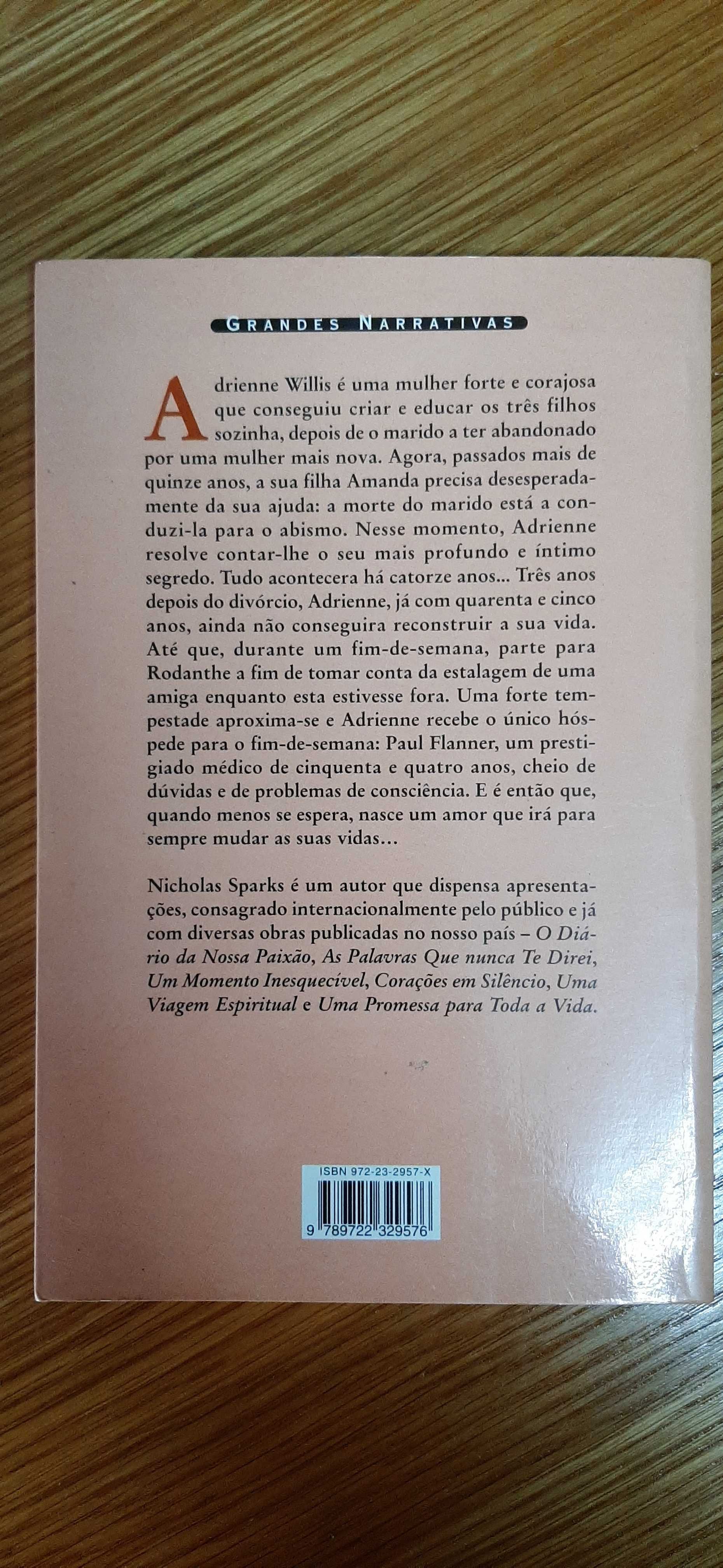 Livro "O Sorriso das Estrelas" (Nicholas Sparks)
