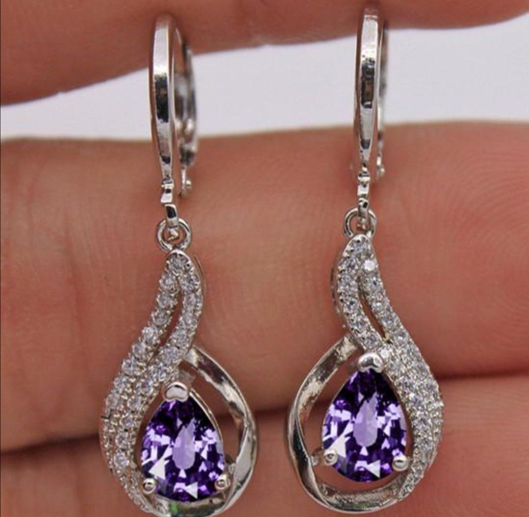 Серьги из стерлингового серебра
