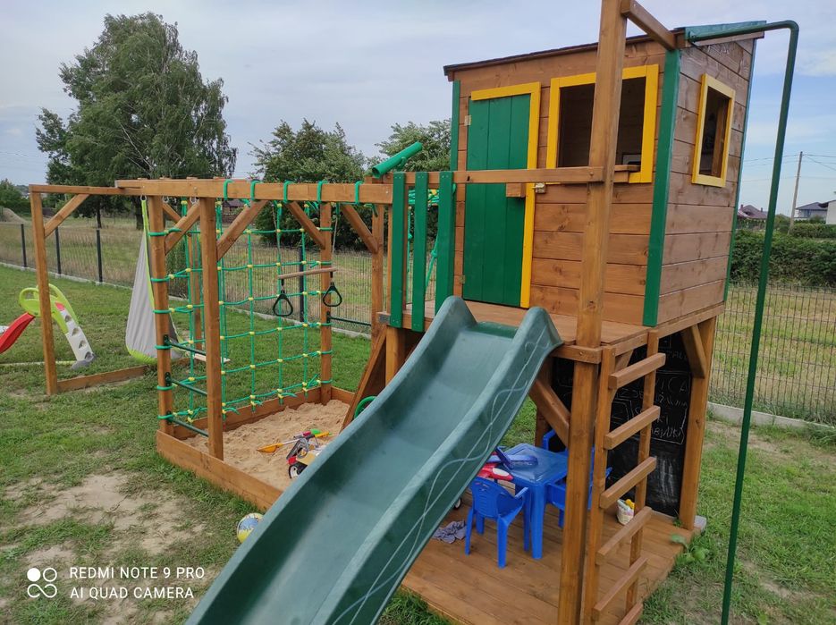 Plac zabaw, domek dla dzieci, model BLAZE MAX