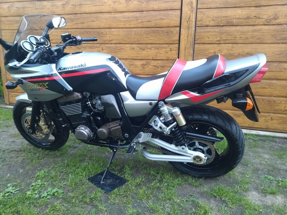 Kawasaki zrx 1200s.bandit 1200.xjr,honda cb.piękny stan,