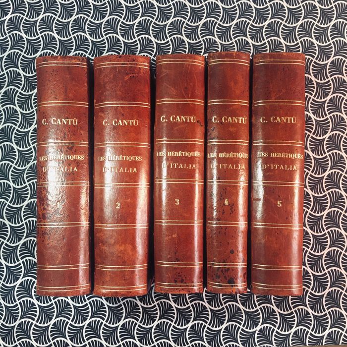 Les Hérétiques D’Italie (5 vols.) - César Cantú