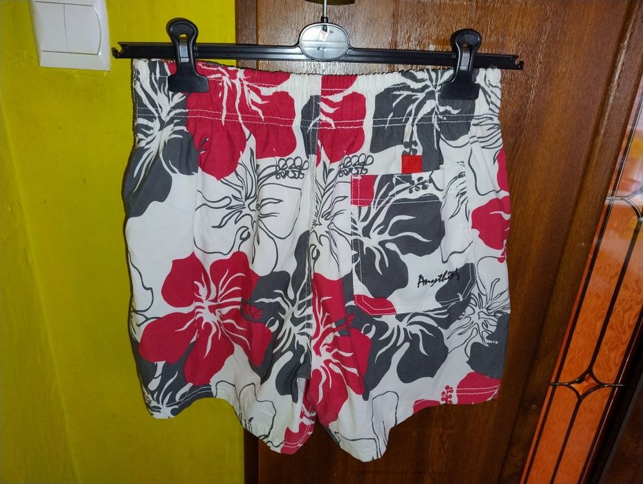 R M nowe kąpielówki męskie anything kwiaty hawajskie