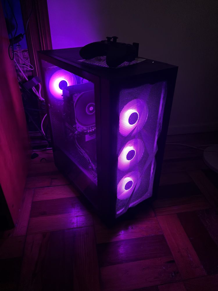 Pc gaming com setup completo