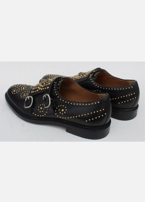 Туфлі GUCCI Double Monk Feline Tiger Монки