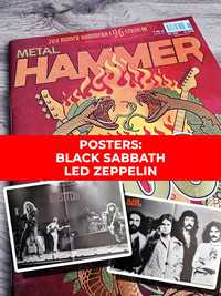 Metal Hammer 2016 - Plakaty XL: Black Sabbath, Led Zeppelin