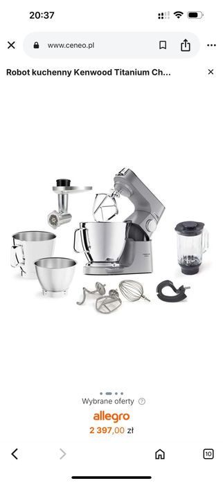 Kenwood Titanium Chef Baler XL niższa cena