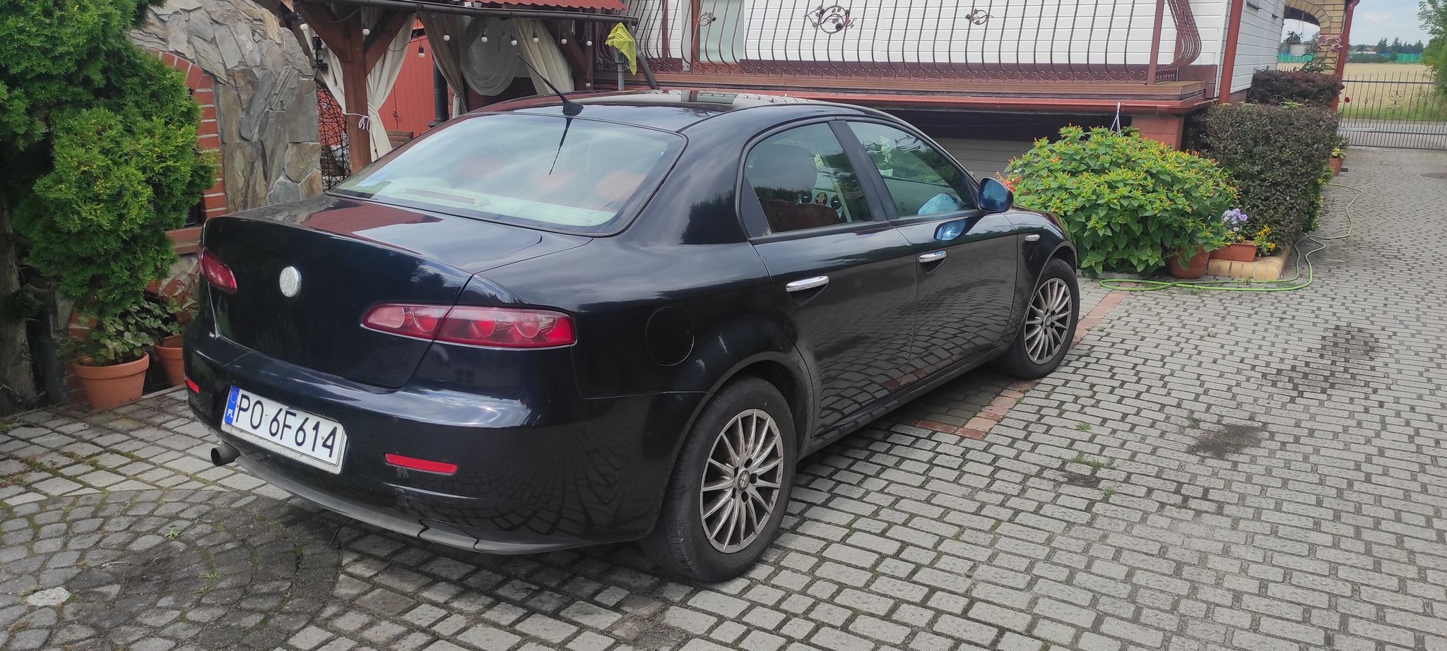 Alfa Romeo 159 1.9 120KM, pierwszy właściciel w kraju, czerwona tapicerka