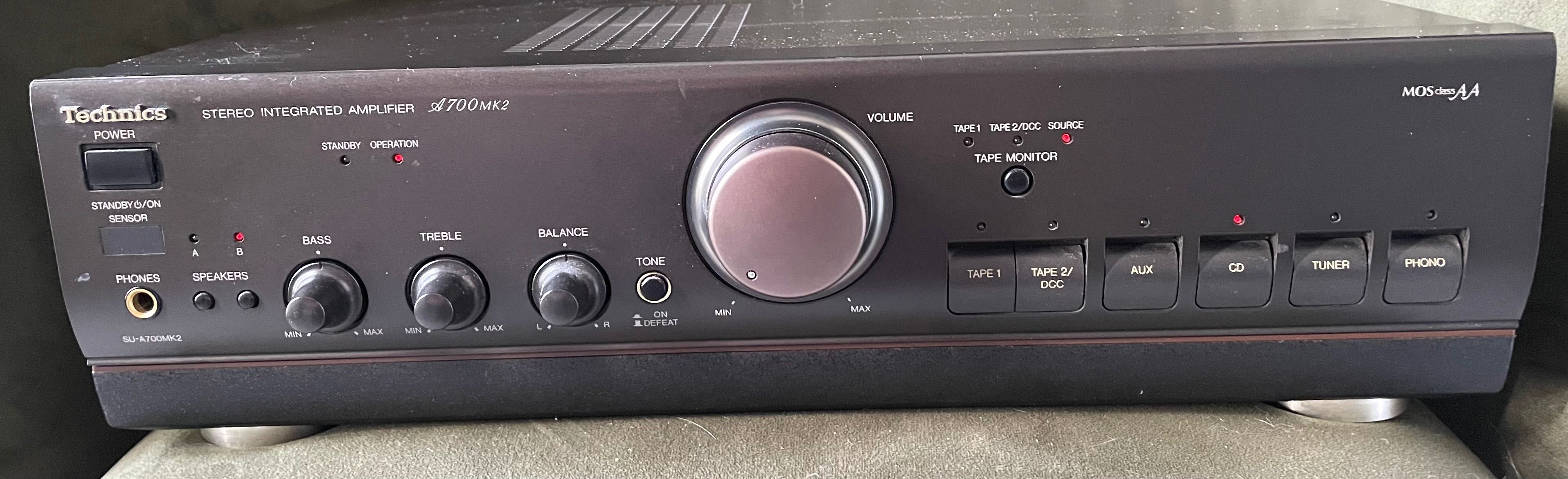 Technics SU-A700 MK2 w realizacji
