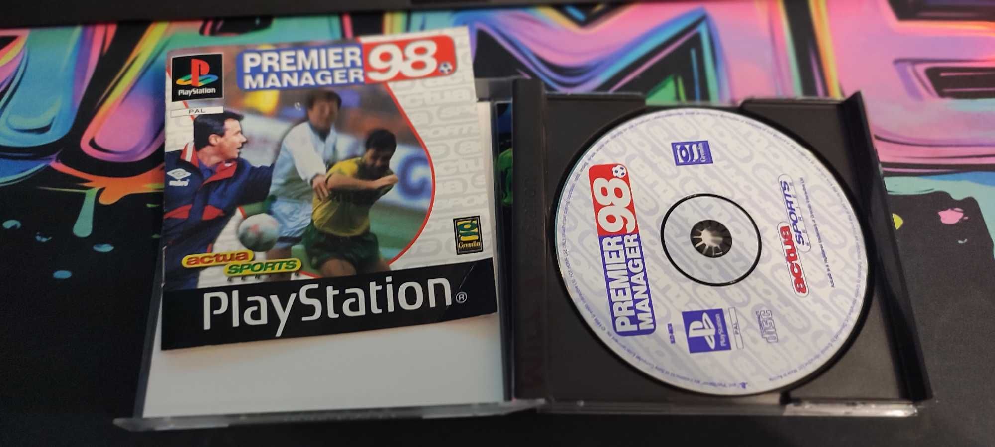 RETRO Premier Manager 98 PlayStation PSX PS1