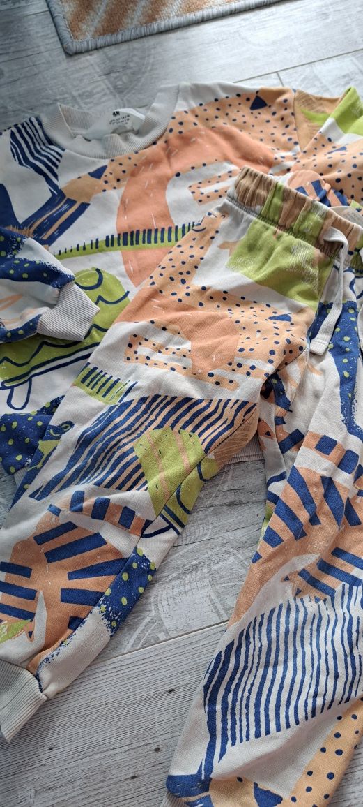Spodnie dla chłopczyka 98 dresowe body bluzki H&M zara