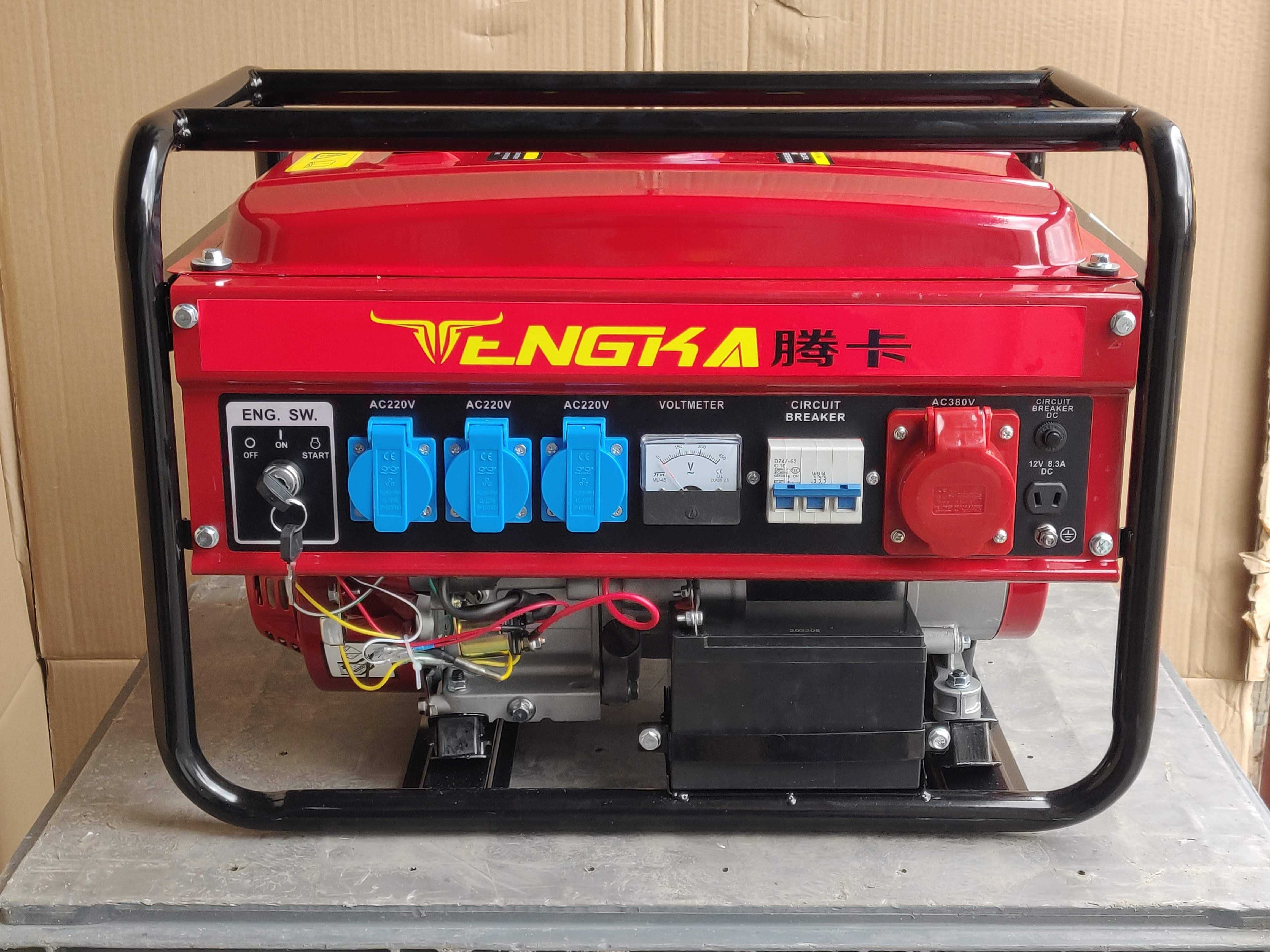 Agregat prądotwórczy TK4000E generator 3 fazy 4kW elektryczny start