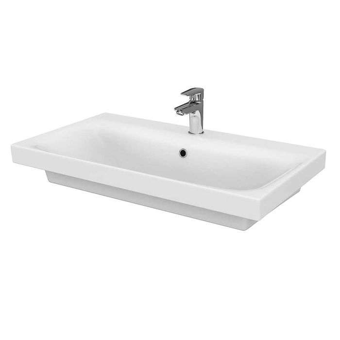 Umywalka meblowa biała Cersanit Moduo Slim 80×38 cm (brak szafki)