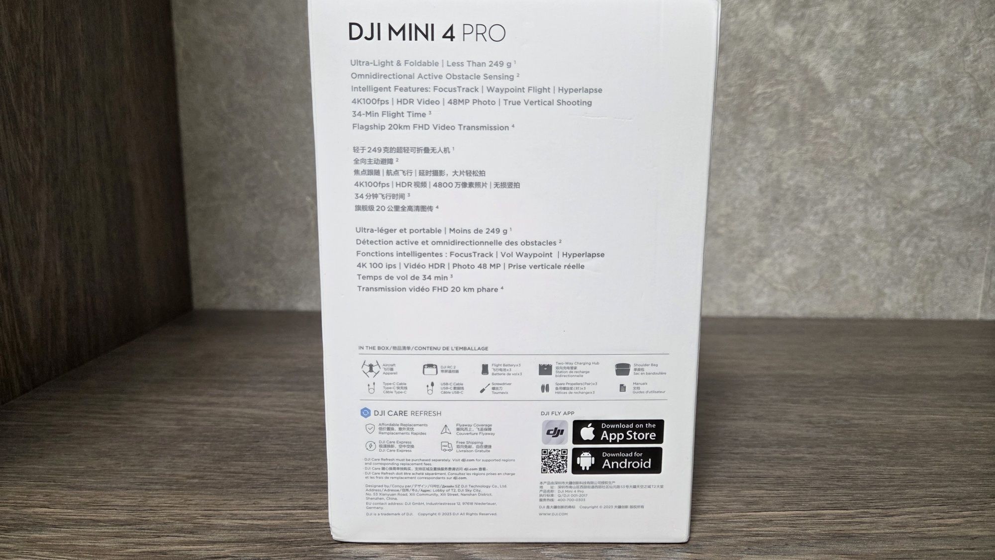Квадрокоптер DJI MINI 4 PRO Fly more combo RC 2