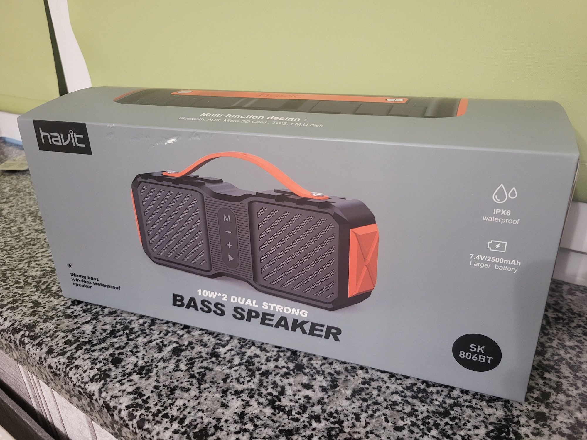 Нова Акустична система 20W Havit HV-SK806BT 20W