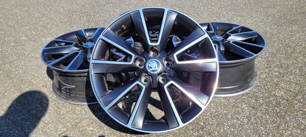 17" Skoda oryginal 5x112  7J et45  Octavia Superb Alufelgi /vw seat