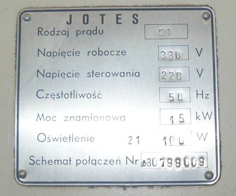 Szlifierka SPD-30B z wyposażeniem normalnym