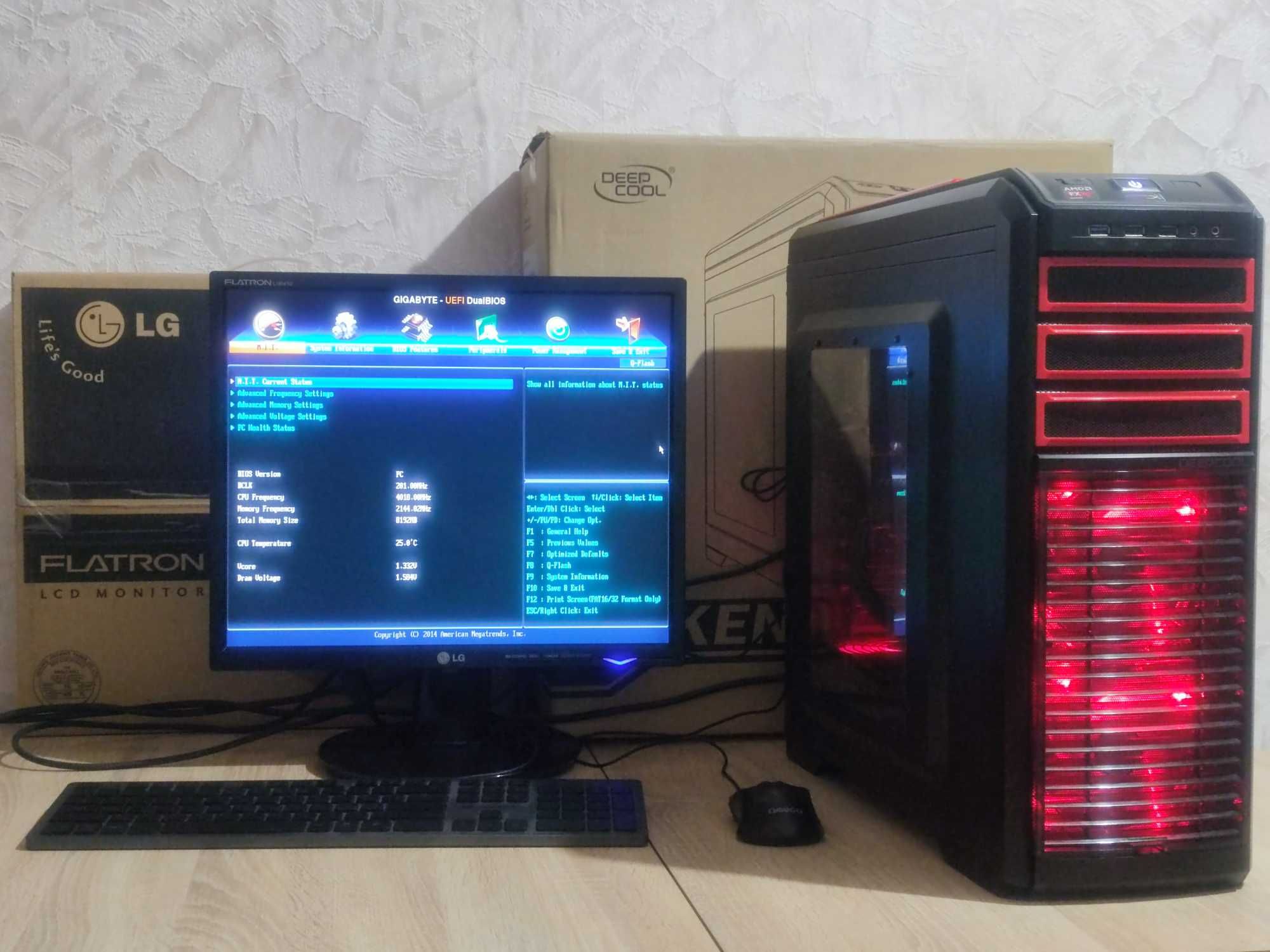 Ігровий комп'ютер AMD FX-8350, AM3+, DDR3, 750W, GTX 960 4GB