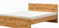 Łóżko drewniane podwójne 160 dąb wotan BRW