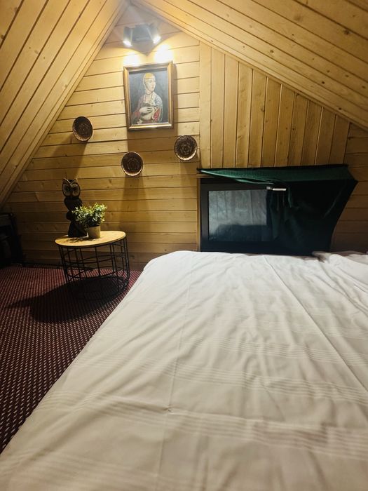 Domek sauna kominek las - tylko dla dorosłych