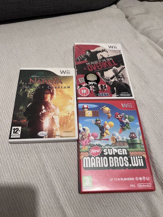 Jogos Wii - super mario bros - house of the dead overkill